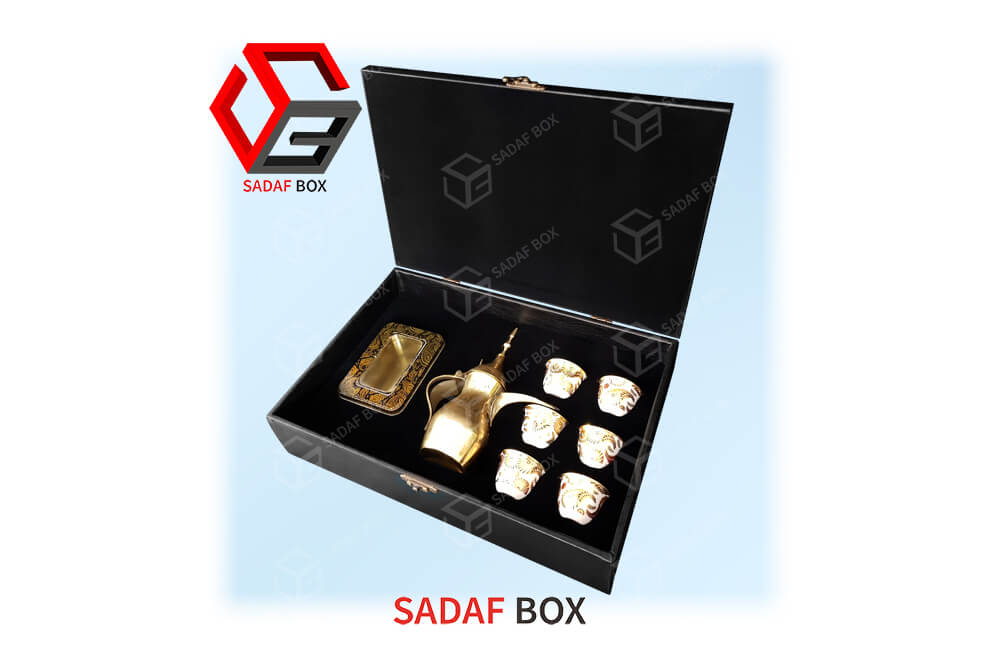 custom box of Arabic coffee maker