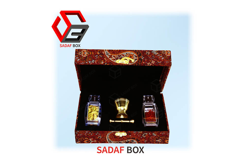 classic saffron box