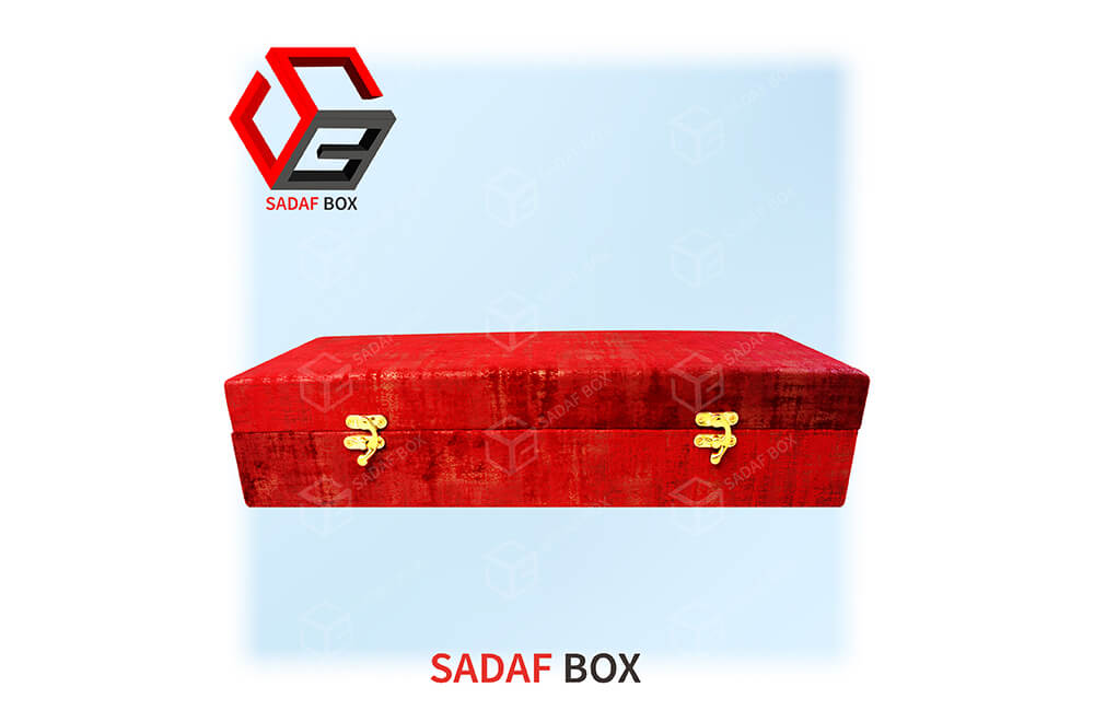 luxurious saffron gift box 41x15cm