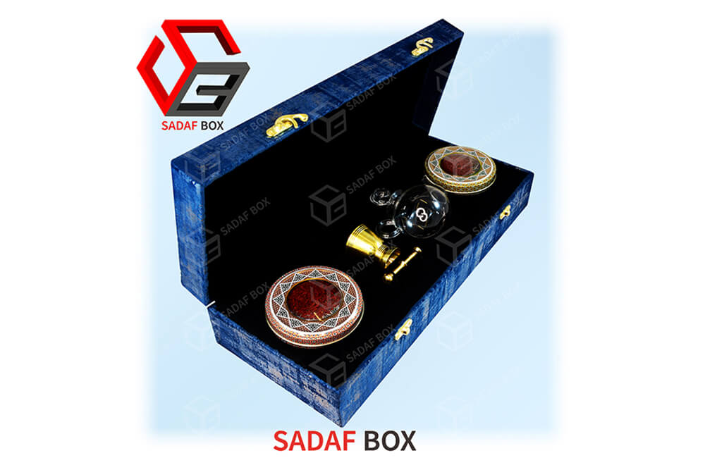 luxury saffron box