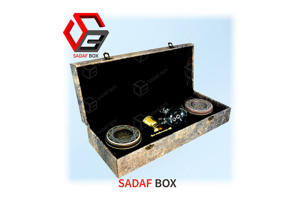 saffron box 41x15 cm